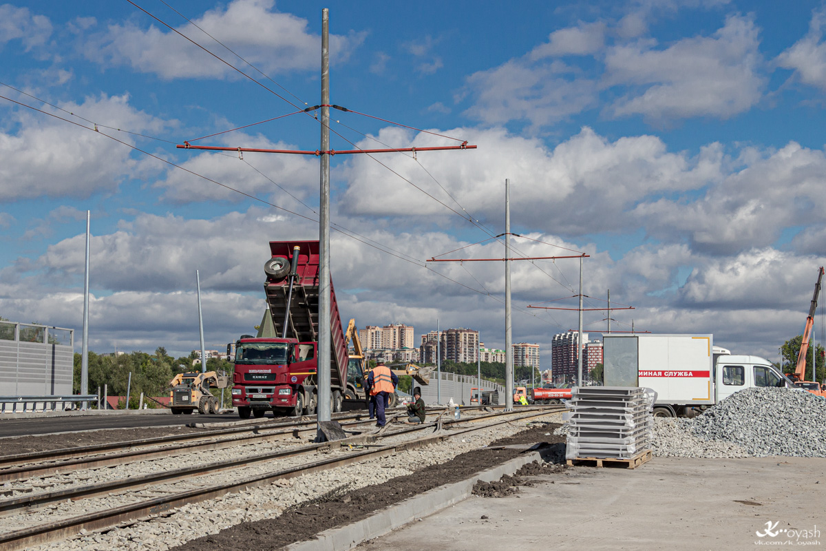 Kazan — Construction of tram line "SunCity — Boriskovo"