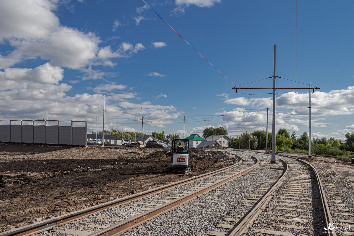 Kazan — Construction of tram line "SunCity — Boriskovo"