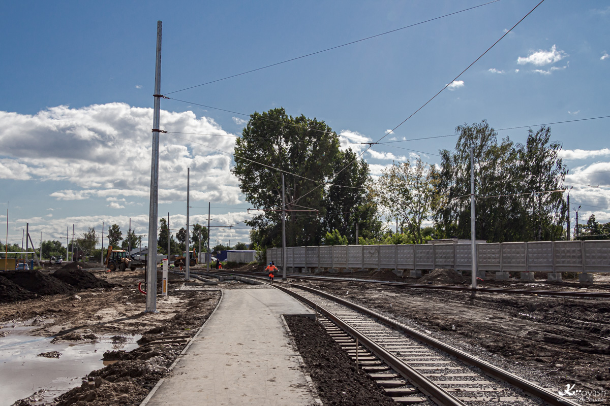 ყაზანი — Construction of tram line "SunCity — Boriskovo"