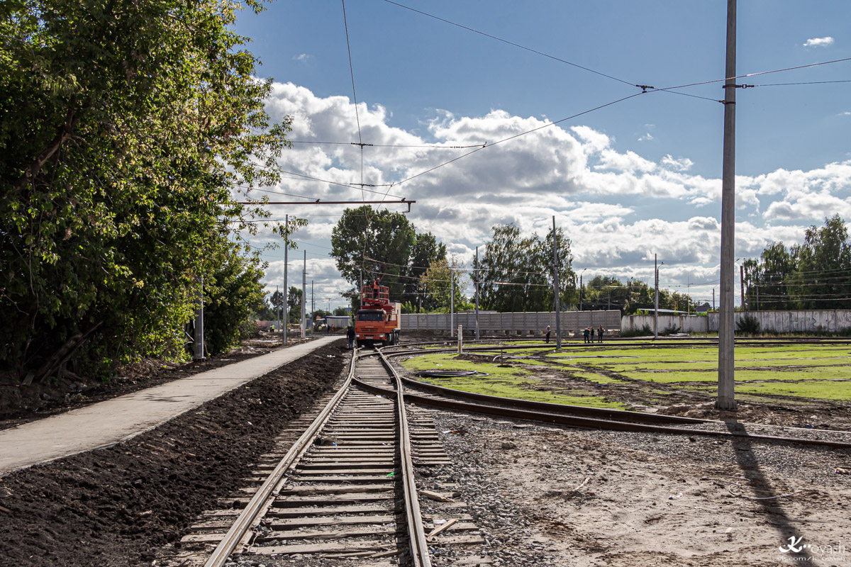Kasan — Construction of tram line "SunCity — Boriskovo"