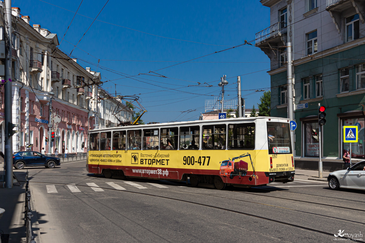 Irkutsk, 71-605ТН (КТМ-5М3Р8) Nr. 197