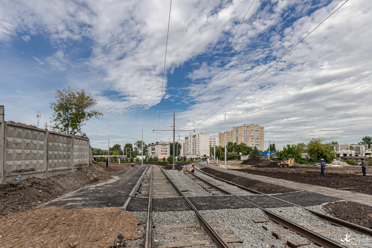 Kazaņa — Construction of tram line "SunCity — Boriskovo"