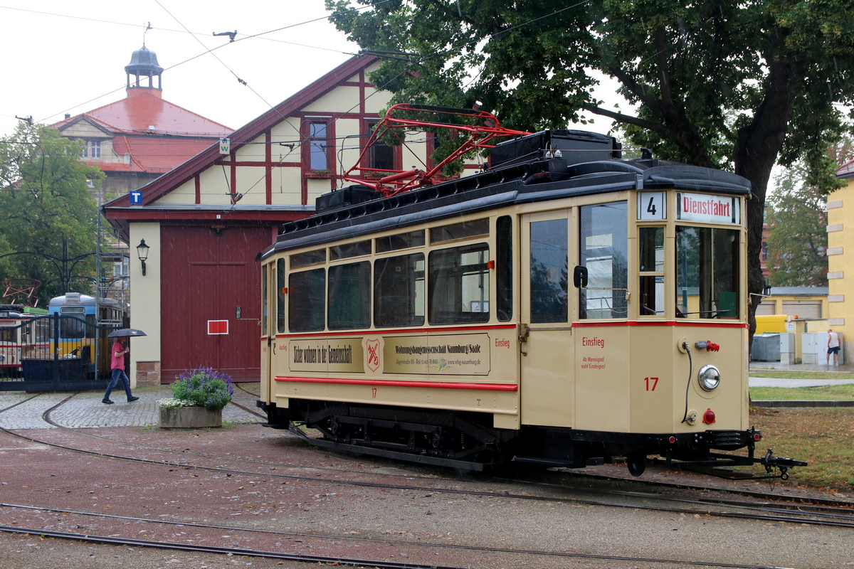 Naumburg, Lindner/SSW 2-axle motor car # 17