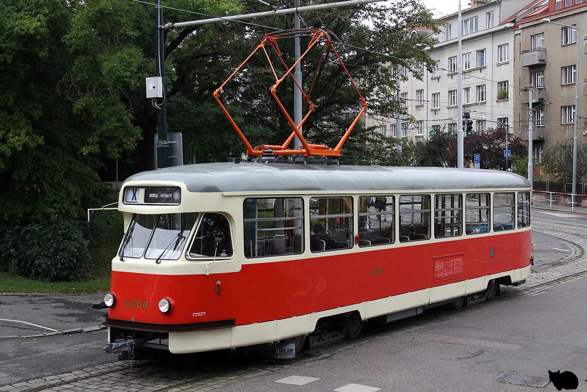 Prague, Tatra T2R № 6004; Prague — Photo trip "T2 tramways near Prague castle"