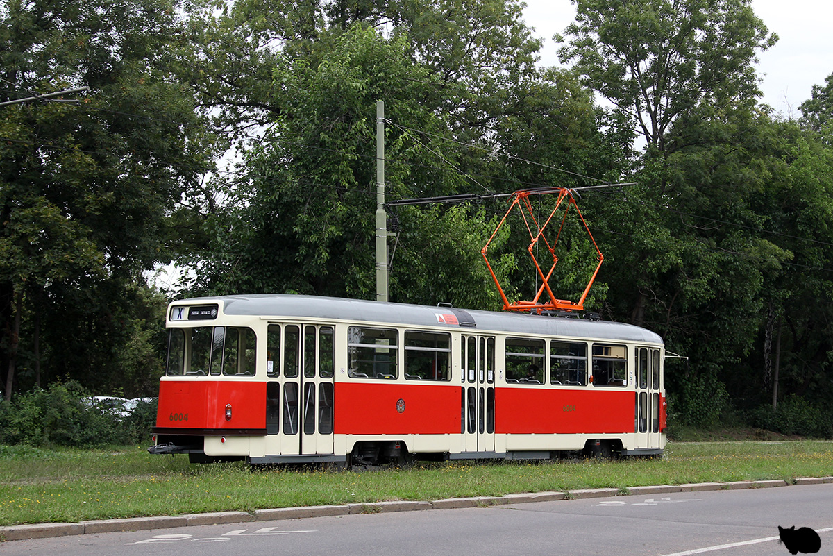Prague, Tatra T2R № 6004; Prague — Photo trip "T2 tramways near Prague castle"