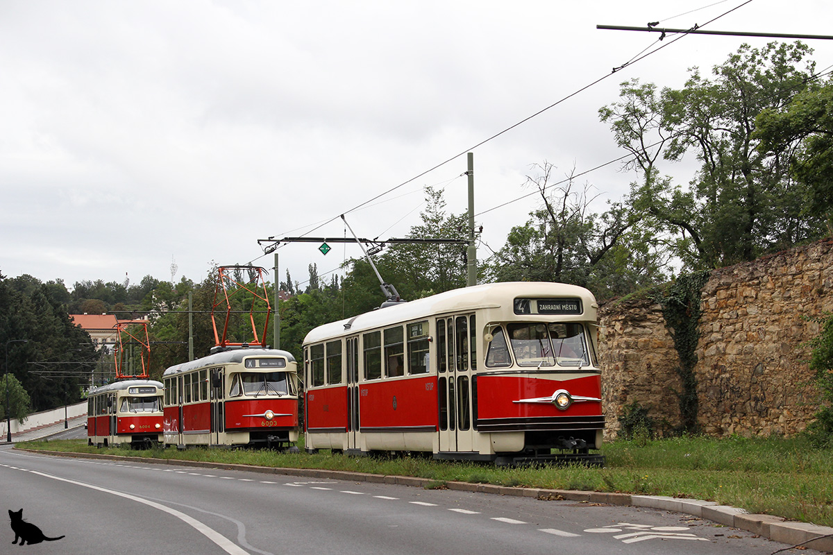Прага, Tatra T2 № 6002; Прага — Фотопоездка "Трамваи Т2 в окрестностях Пражского града"