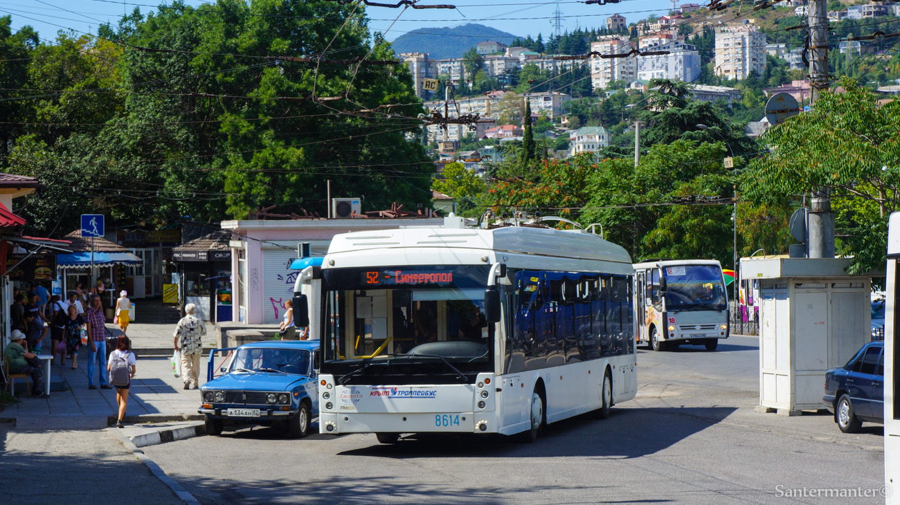 Крымский троллейбус, Тролза-5265.05 «Мегаполис» № 8614