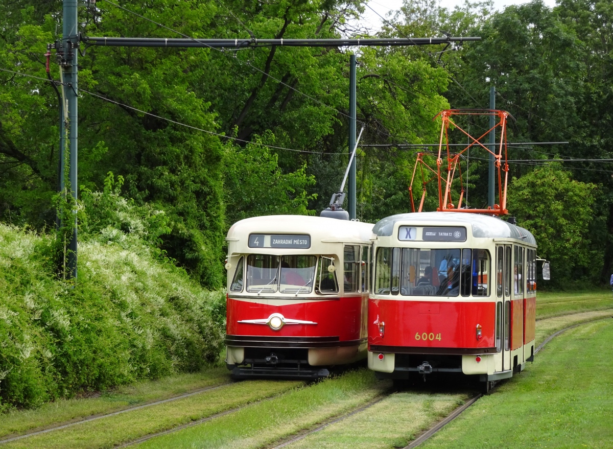 Прага, Tatra T2R № 6004; Прага — Фотопоездка "Трамваи Т2 в окрестностях Пражского града"