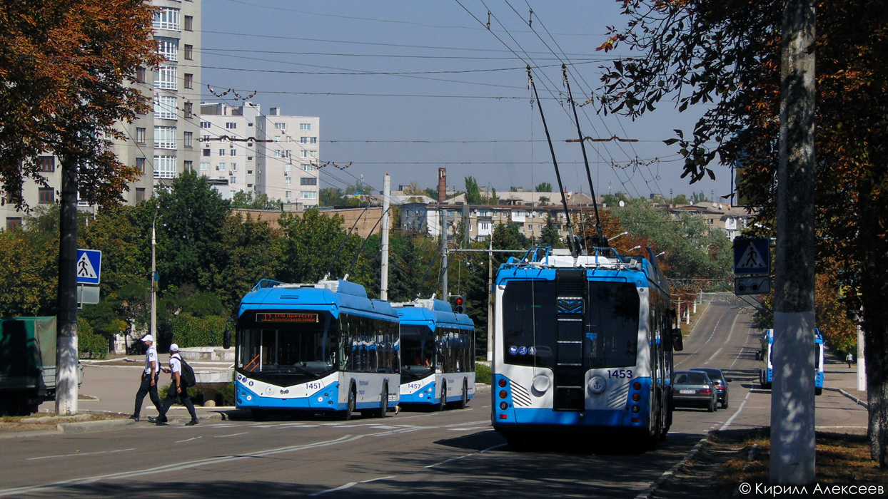 Mariupol, AKSM 321 (BKM-Ukraine) Nr. 1451; Mariupol — New trolleybuses: AKSM Ukraine