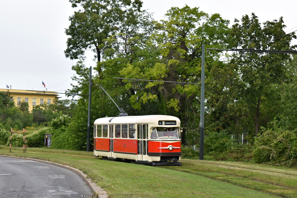 Prague, Tatra T2 № 6002; Prague — Photo trip "T2 tramways near Prague castle"