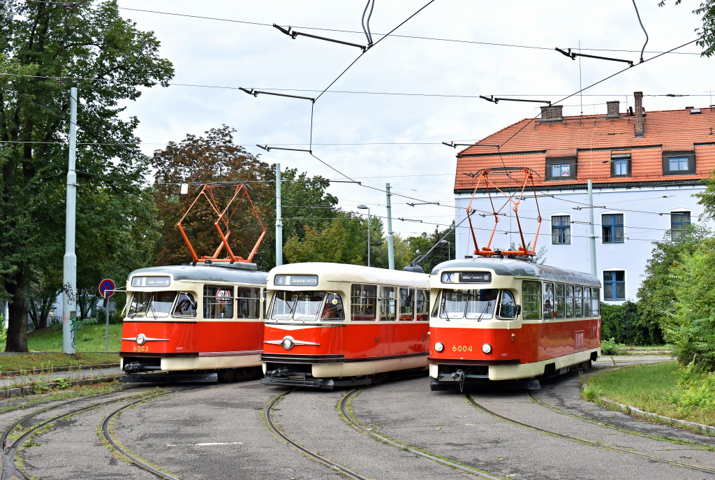 Prague, Tatra T2R № 6004; Prague — Photo trip "T2 tramways near Prague castle"