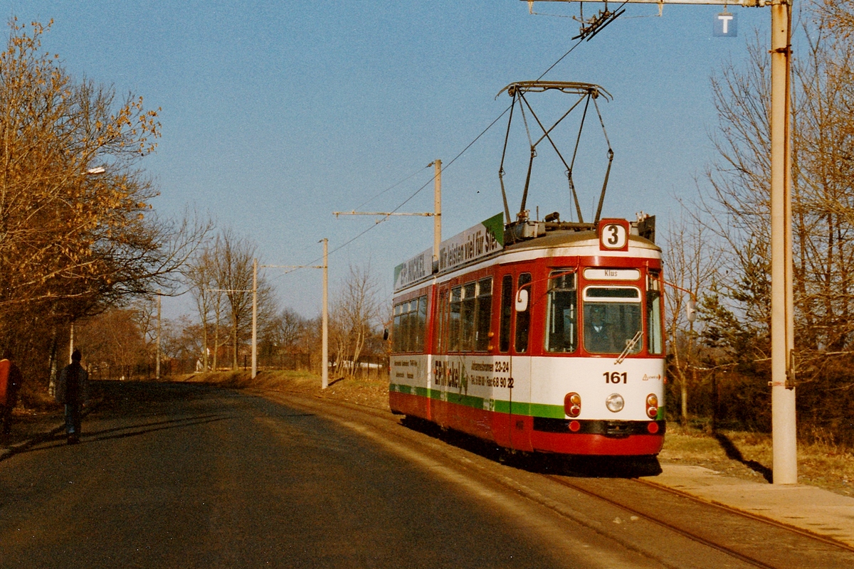 Halberstadt, Esslingen GT4 № 161; Halberstadt — Line to Klus