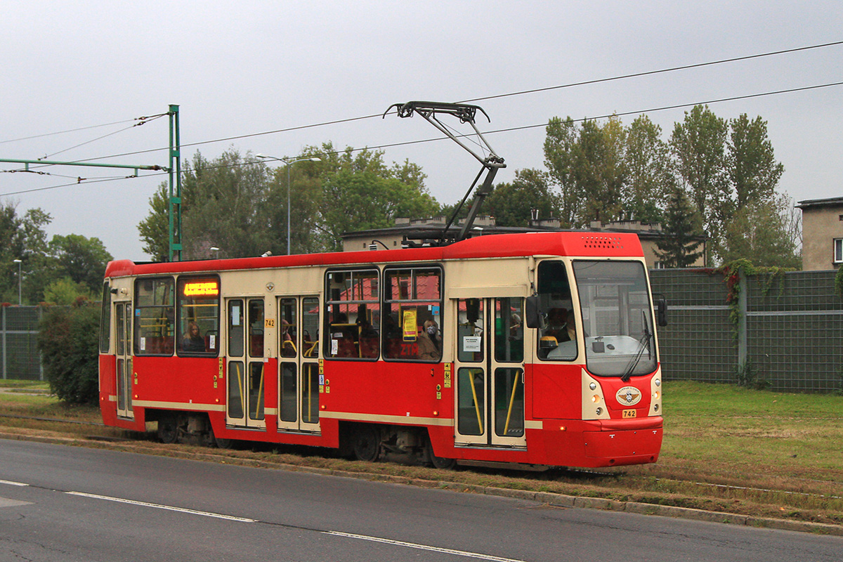 Силезские трамваи, Konstal 105N-2K № 742