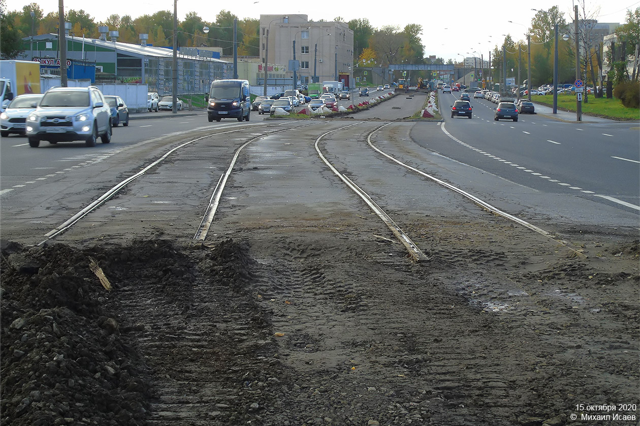 Sankt Petersburg — Track repairs