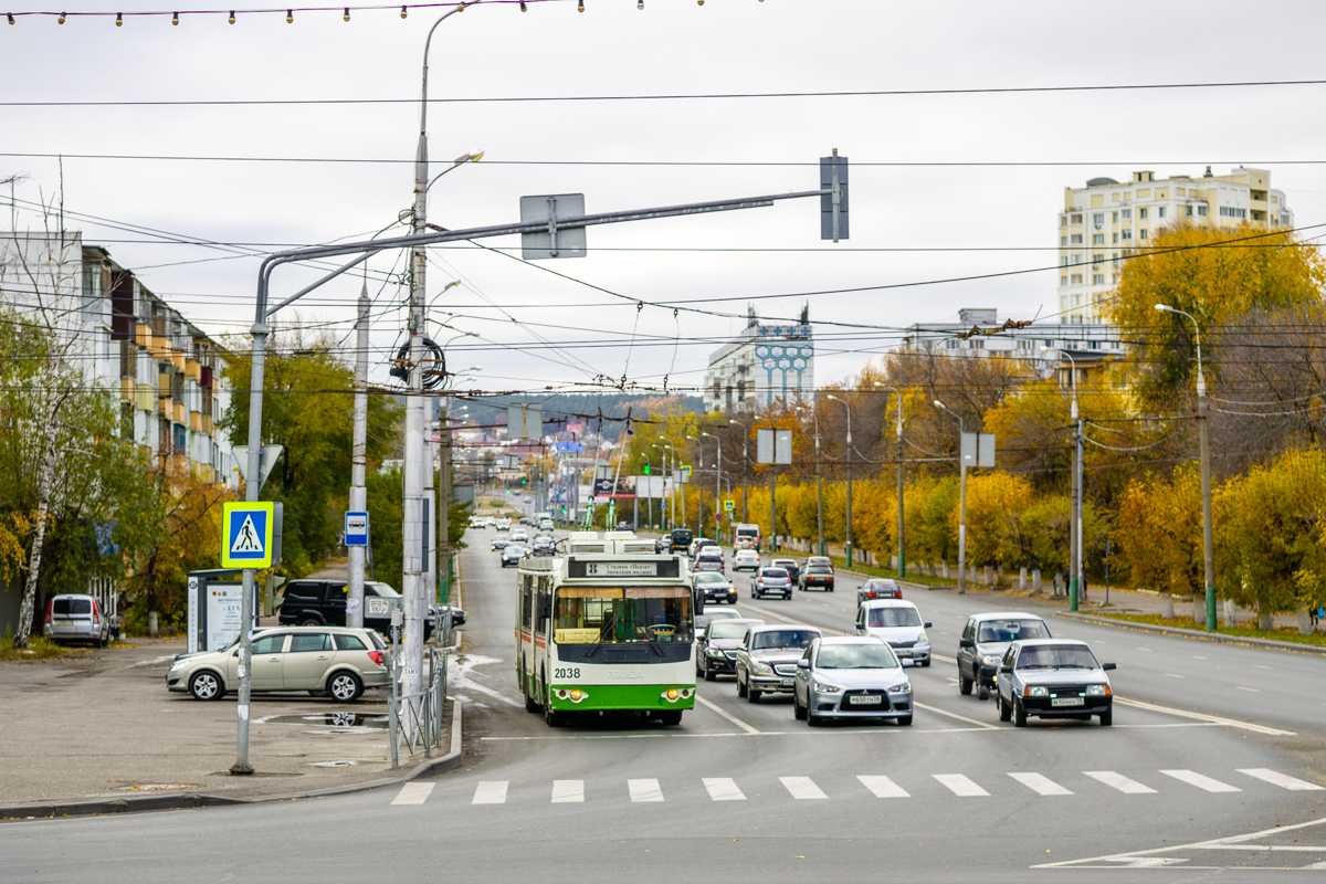 Penza — Trolleybus lines — Downtown
