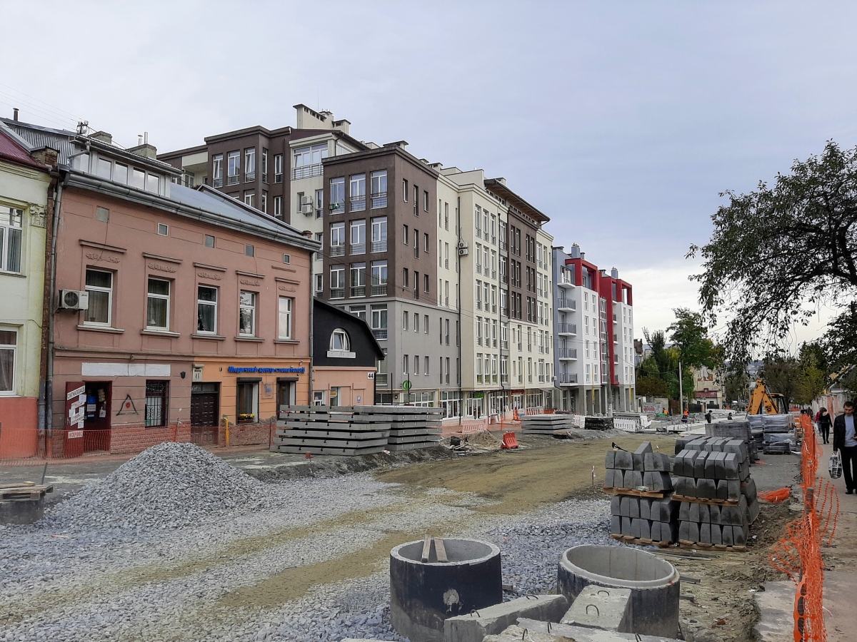 Ļviva — Tracks reconstruction: Shevchenka str. [14.03.2020 — 31.05.2023]
