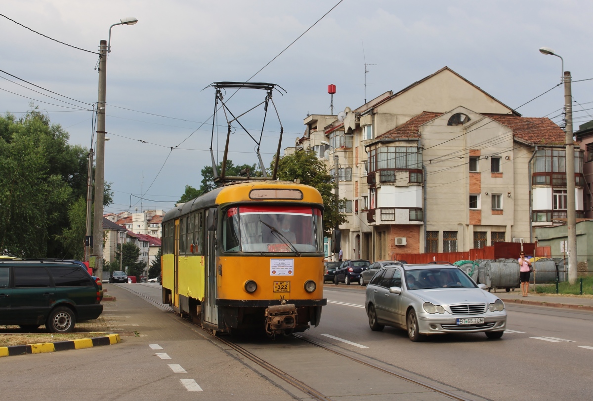 Ботошани, Tatra T4D-MI № BT-322; Ботошани — Финал: Последний день трамвайного движения в Ботошани (31.07.2020)
