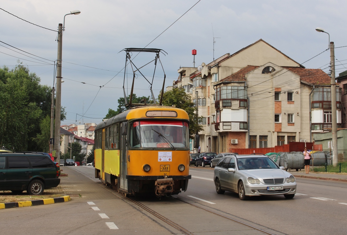 Botoșani, Tatra T4D-MI № BT-322; Botoșani — Final: Last day of tramway operation in Botoşani (31.07.2020)