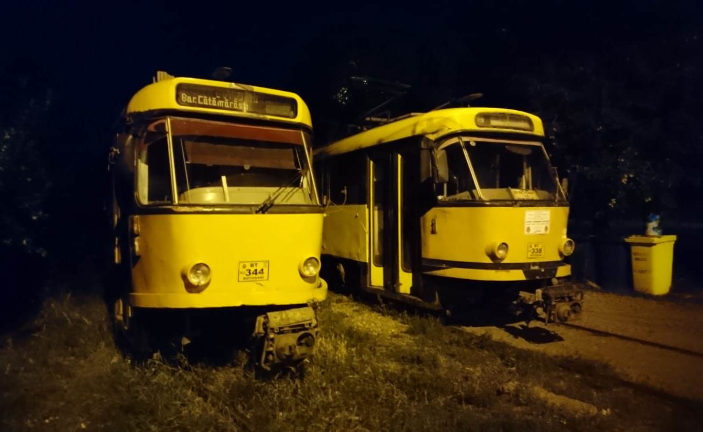 Ботошани, Tatra T4D-MT № BT-344; Ботошани — Финал: Последний день трамвайного движения в Ботошани (31.07.2020)