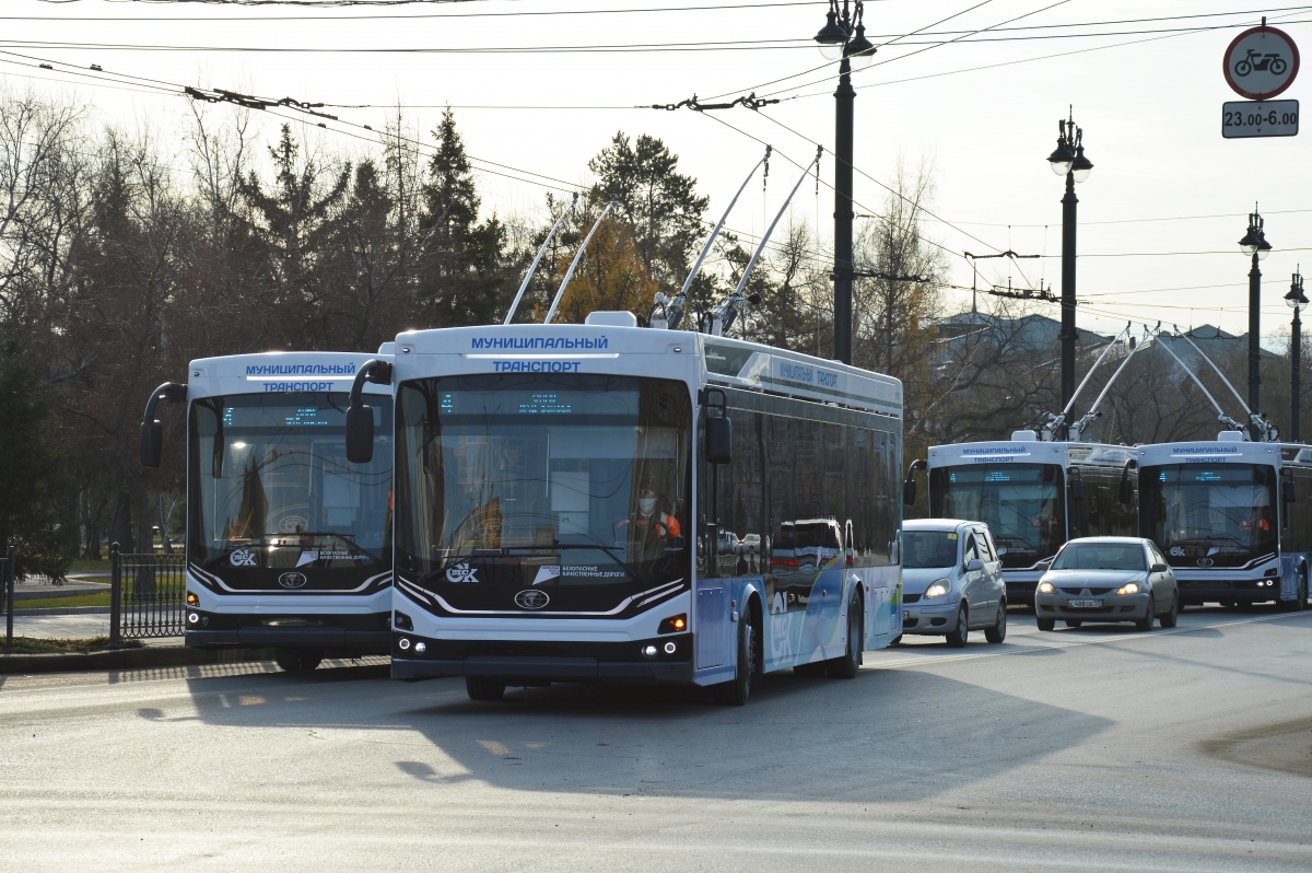 Омск, ПКТС-6281.00 «Адмирал» № 160; Омск — 01.11.2020 — Презентация троллейбусов ПКТС 6281 Адмирал