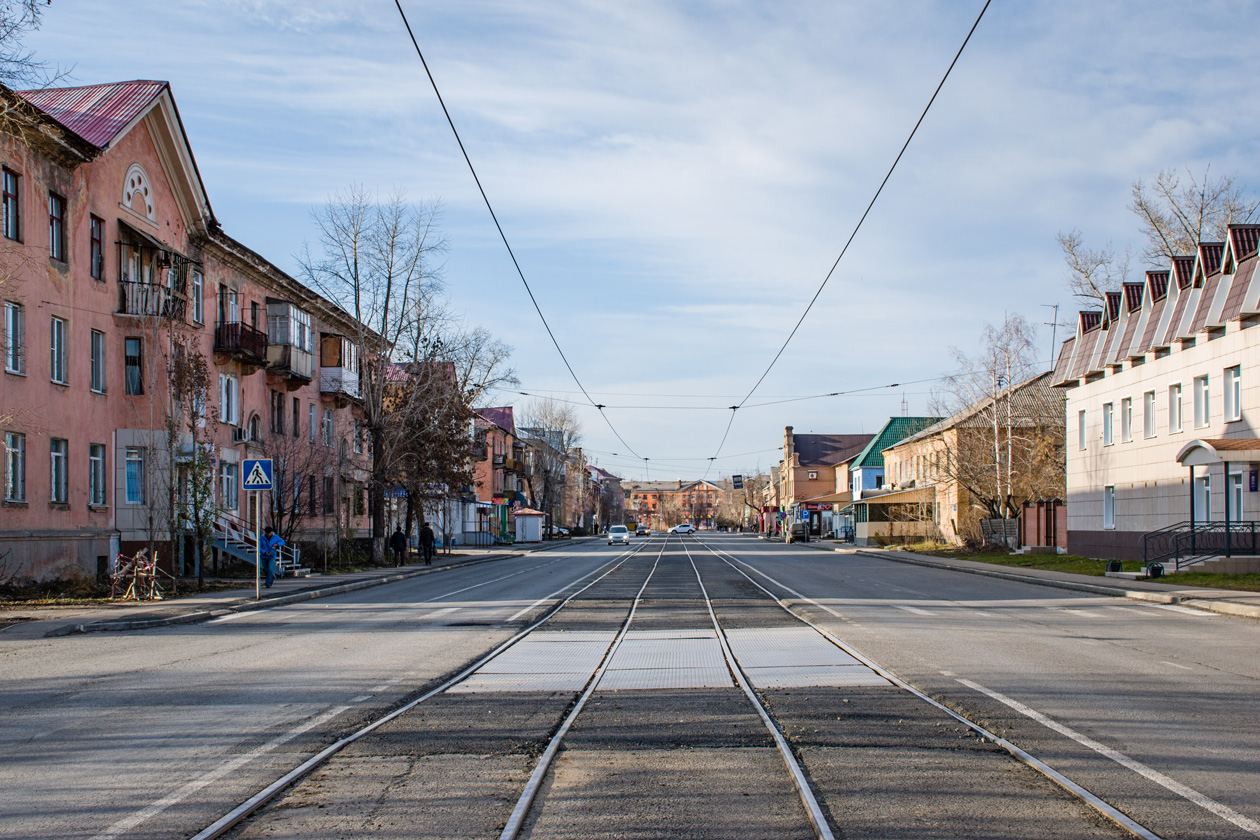 Ust-Kamenogorsk — Repairs; Ust-Kamenogorsk — Tramway lines and infrastructure