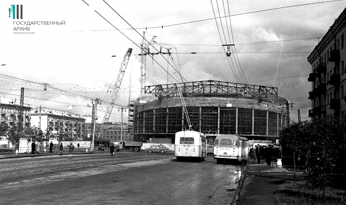Perm — Old photos; Perm — Tramway Lines and Infrastructure; Perm — Trolleybus Lines and Infrastructure