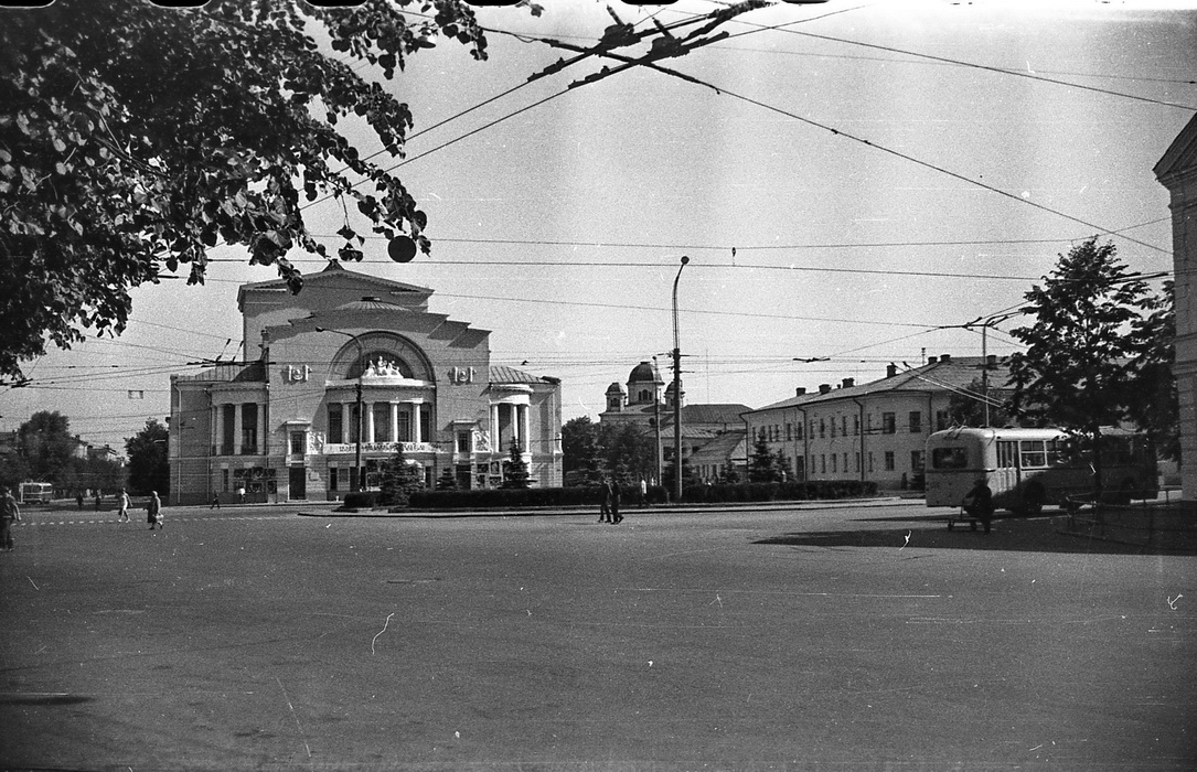 Yaroslavl — Historical photos; Yaroslavl — Trolleybus lines; Yaroslavl — Trolleybus overhead lines