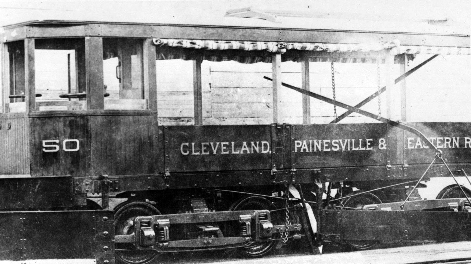 Painesville, Brill snow removal car № 50