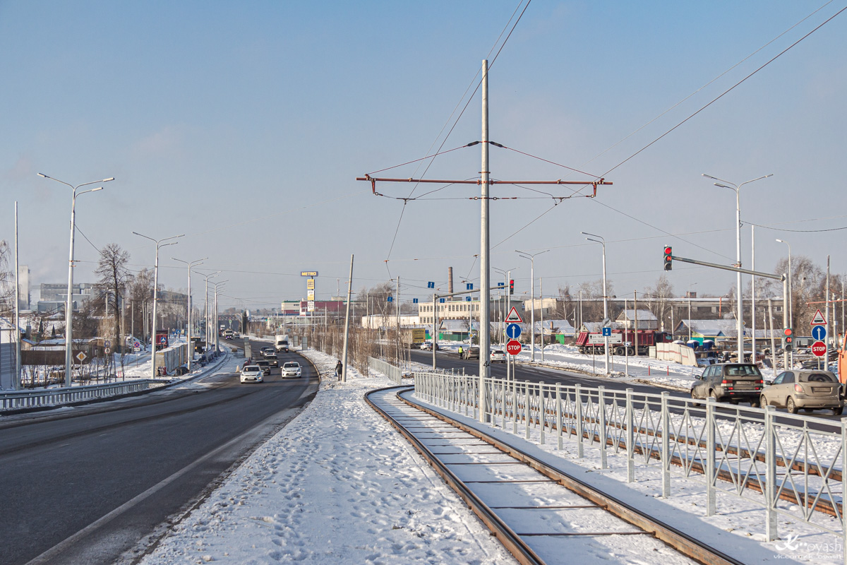 Kazań — Big tram circle; Kazań — Construction of tram line "SunCity — Boriskovo"; Kazań — ET Lines [5] — South