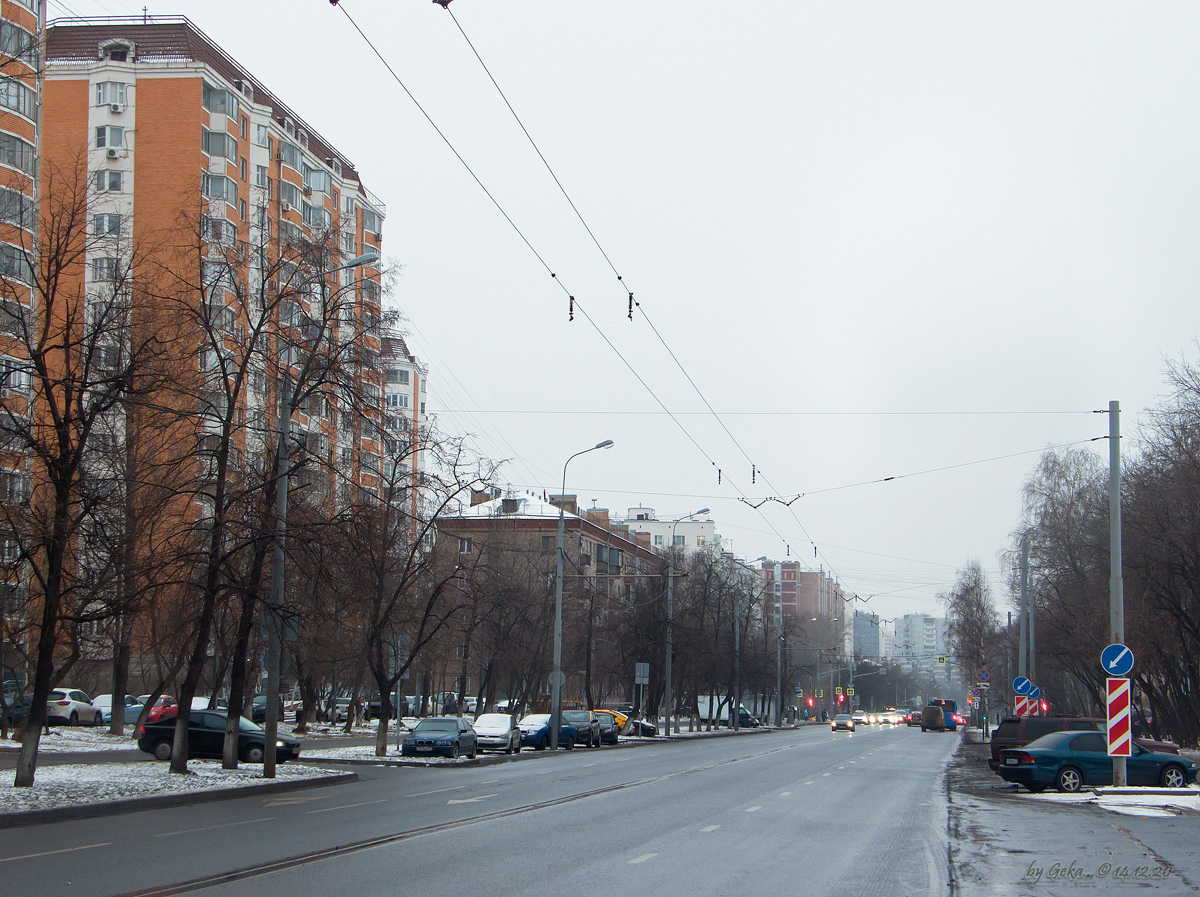 Maskava — Closed trolleybus lines; Maskava — Trolleybus lines: South-Eastern Administrative District