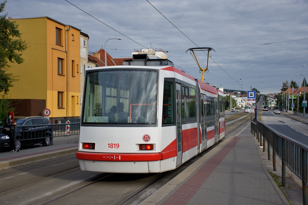 Brno, Škoda 03T6 Anitra № 1819
