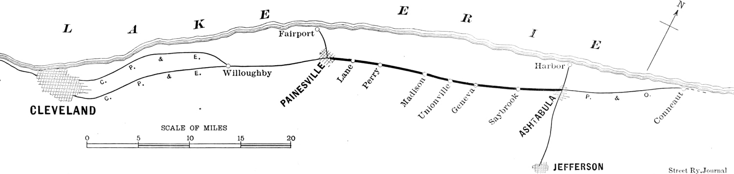 Conneaut — Maps; Painesville — Maps and Plans; Ashtabula — Maps and Plans