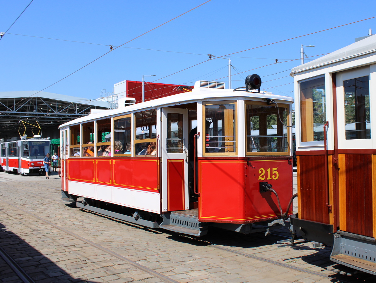 Brno, Ringhoffer 2-axle trailer car № 215; Brno — Dopravní nostalgie 2020