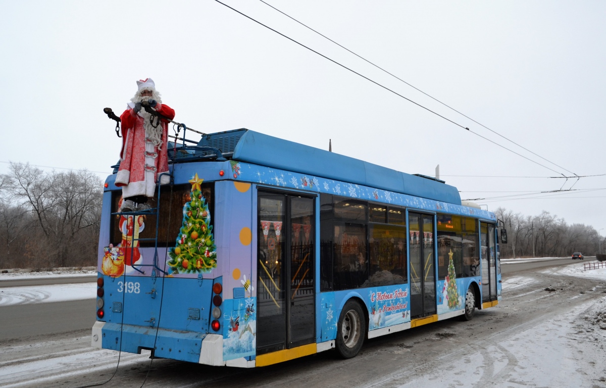 Engels, Trolza-5265.00 “Megapolis” Nr. 3198; Engels — Electric transport employees