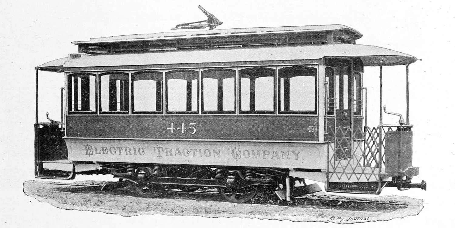 Philadelphia, Jackson & Sharp 2-axle motor car № 445