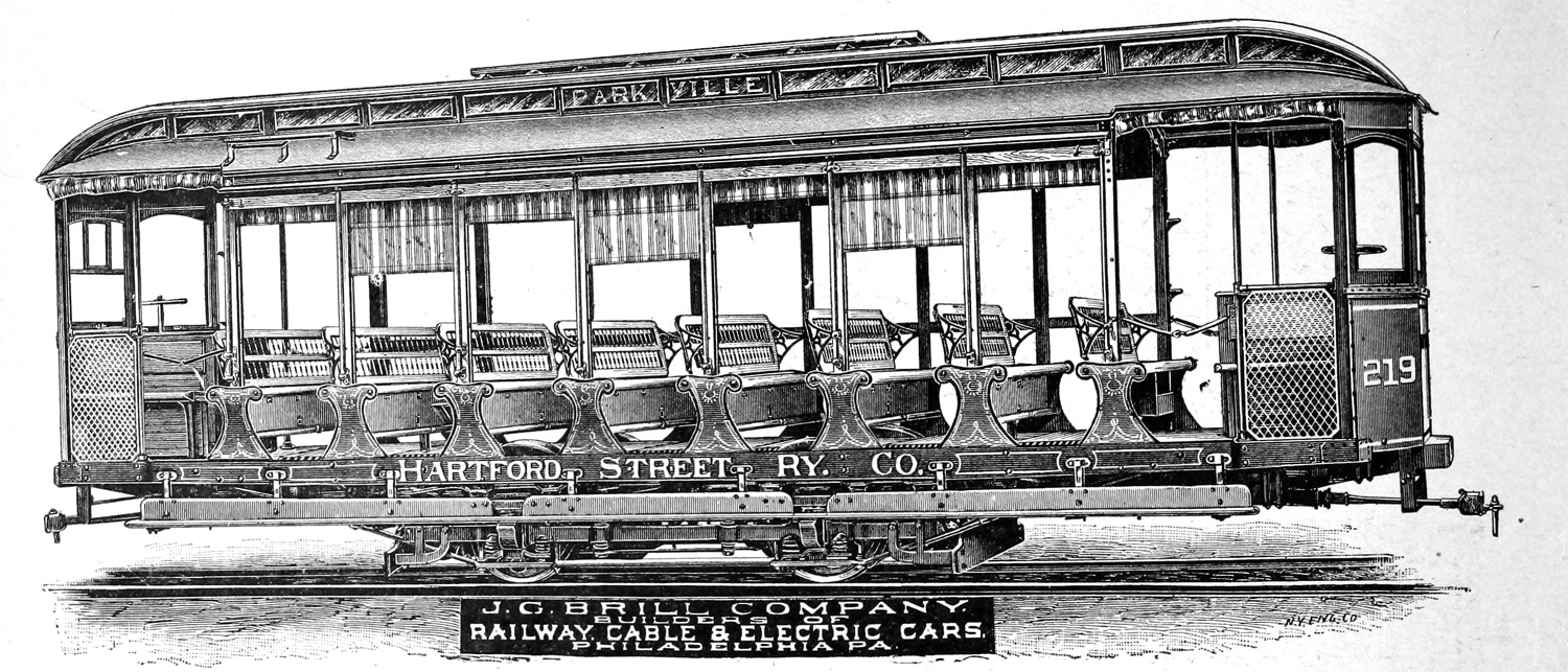 Hartford, Brill 2-axle motor car N°. 219