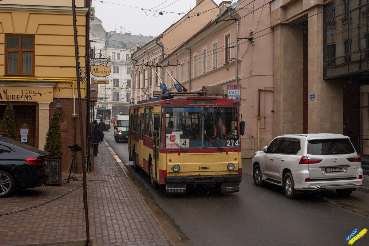 Chernivtsi, Škoda 14Tr02/6 # 274