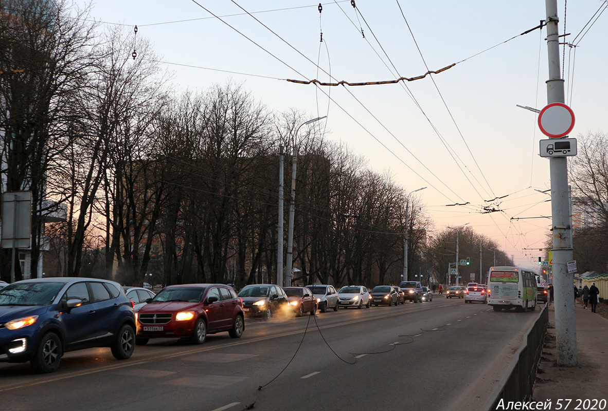 Orjol — Traffic interruprions