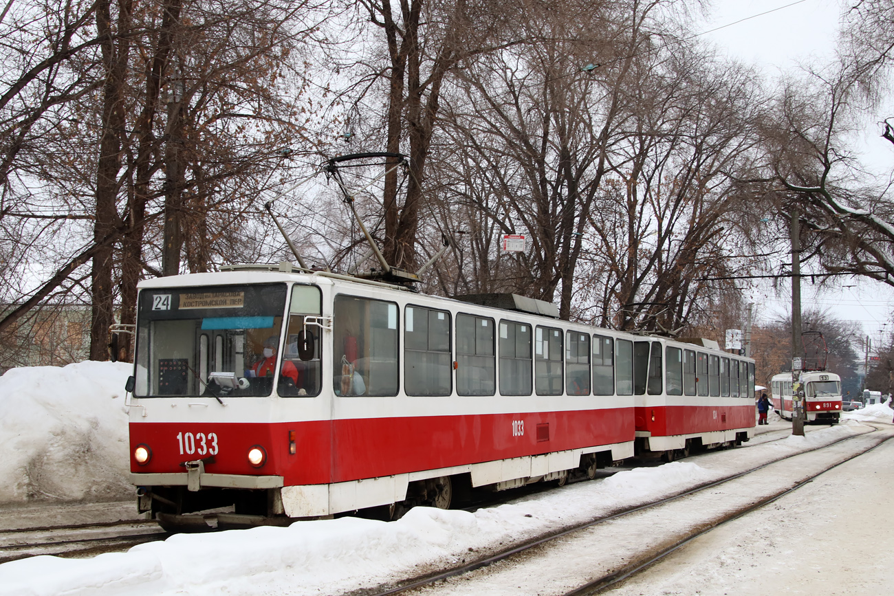 Самара, Tatra T6B5SU № 1033