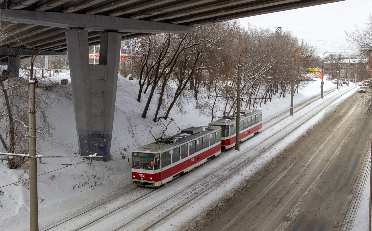 Самара, Tatra T6B5SU № 1033