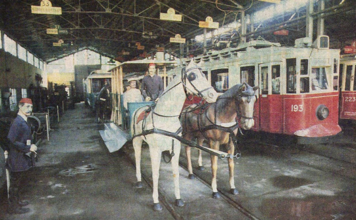 Istanbul, Horse car Nr. 85; Istanbul — Historical photos — İETT tram and transport museum (1967-1981)
