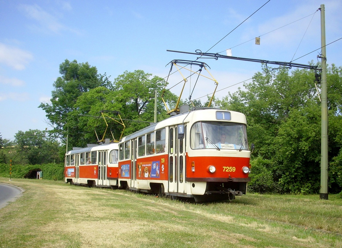 Prague, Tatra T3SUCS # 7259