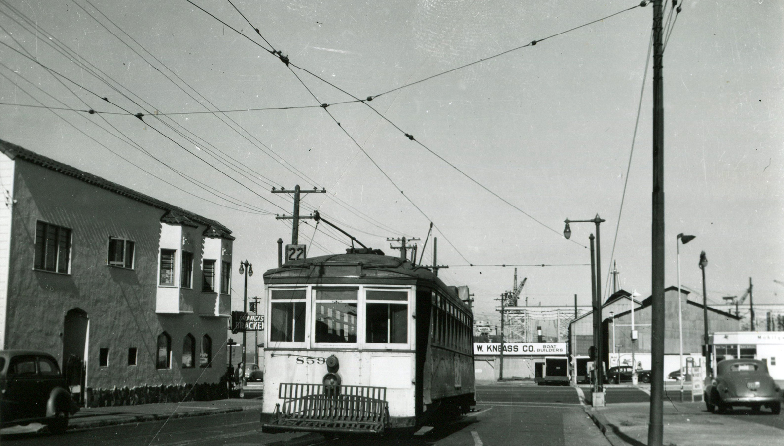 San Francisco Bay Area, Elkton 4-axle motor car N°. 859