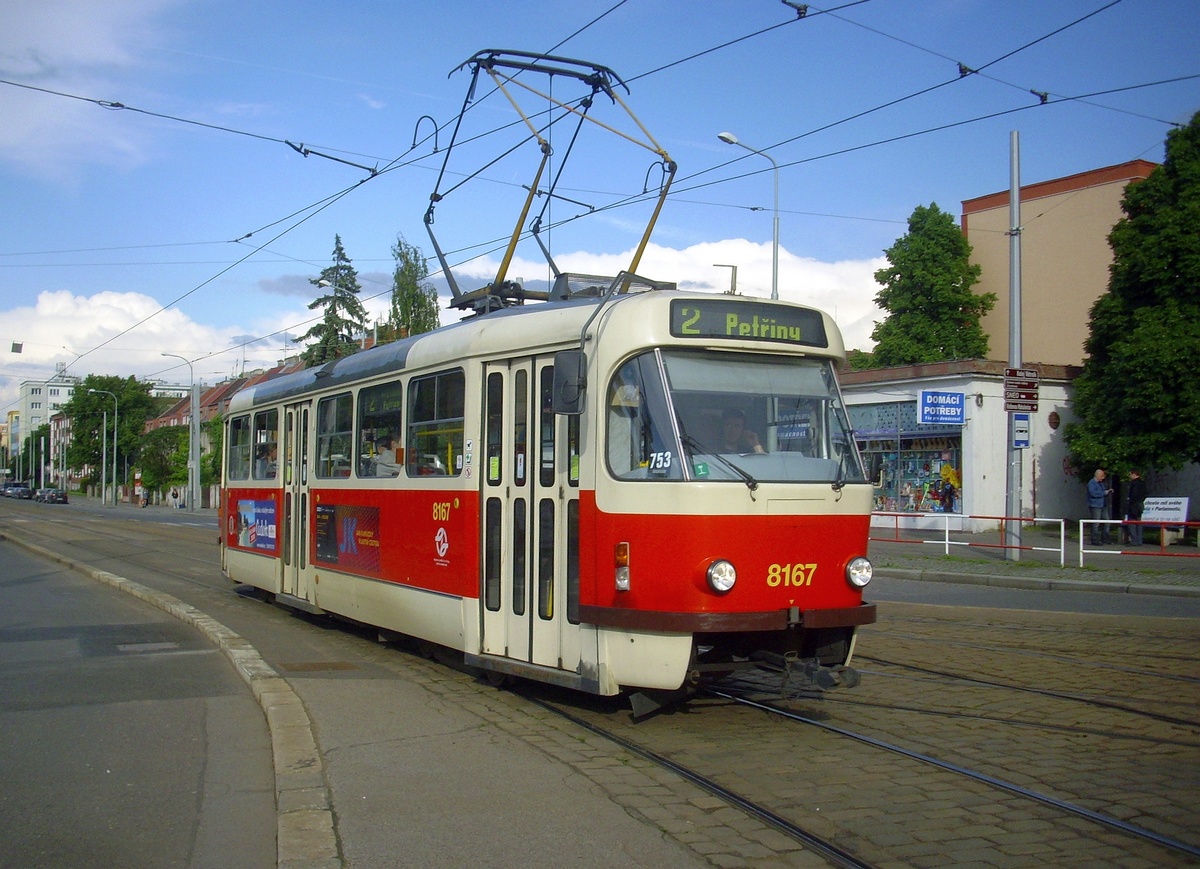 Praga, Tatra T3R.PV Nr 8167