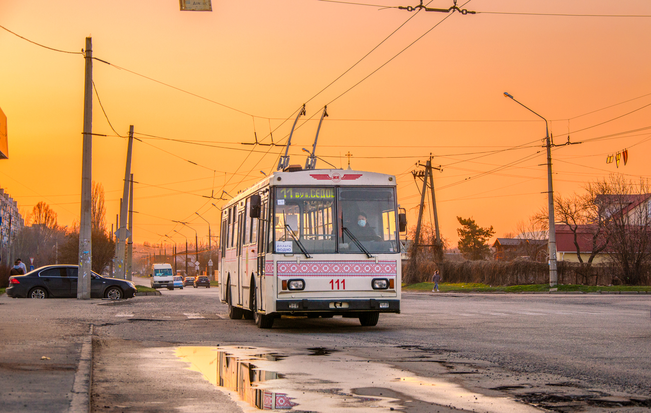 Запорожье, Škoda 14Tr10/6 № 111