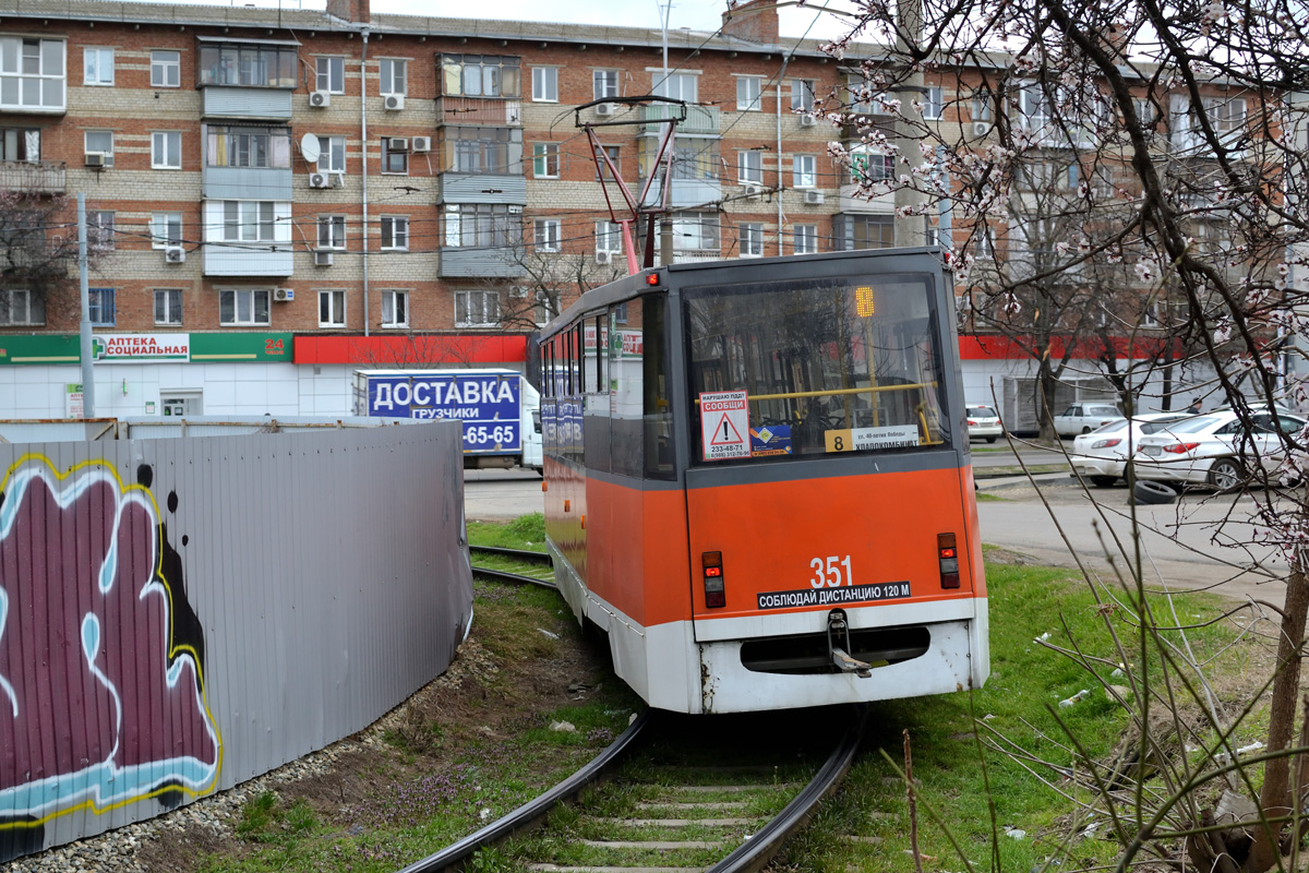 Krasnodar, 71-605ТН (КТМ-5М3Р8) nr. 351