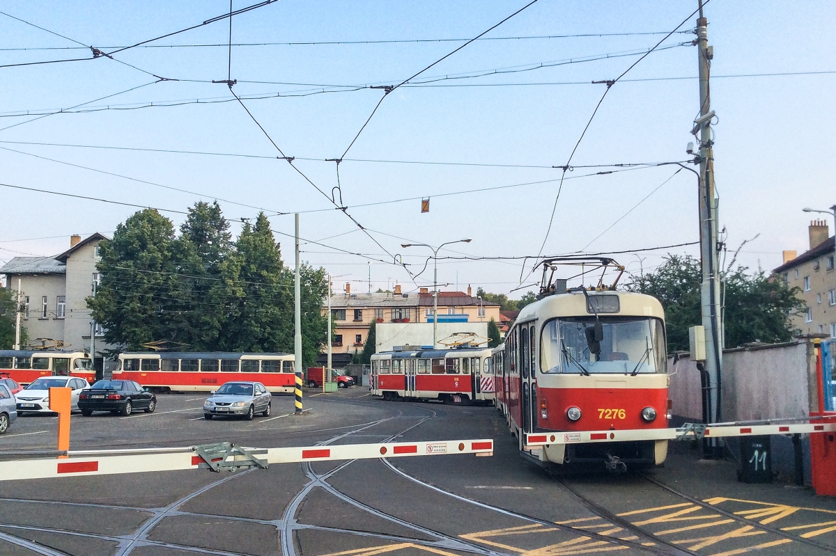 Prague — Tram depots