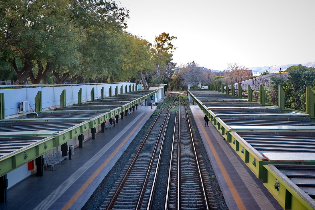 Афіни — Метрополитен – 1-я линия; Афіни — Метрополитен – станции