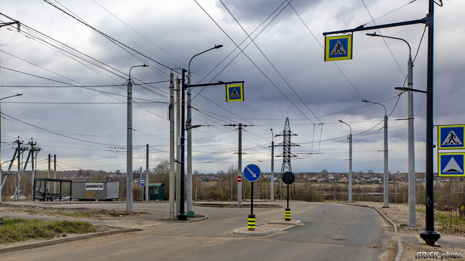 Ivanovo — Construction of trolleybus line to Rozhdestvensky