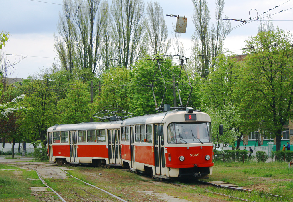 Kyiv, Tatra T3SUCS № 5669